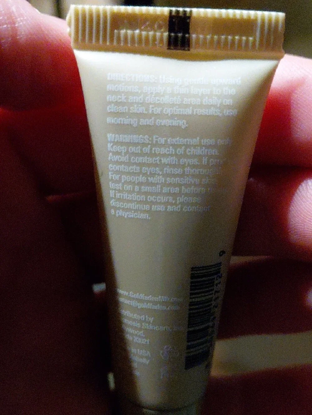Goldfaden MD Plant Profusion Lifting Neck Cream - New